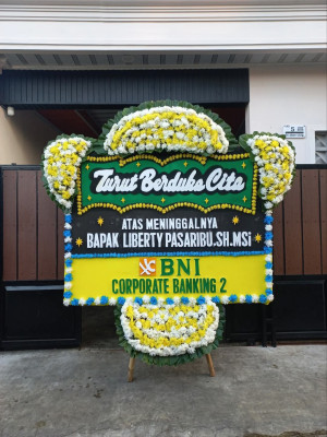 Papan Bunga Duka di Margamulya