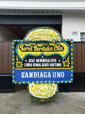 Papan Bunga Duka di Margamulya