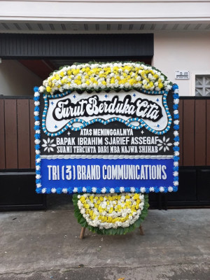 Papan Bunga Duka di Margamulya
